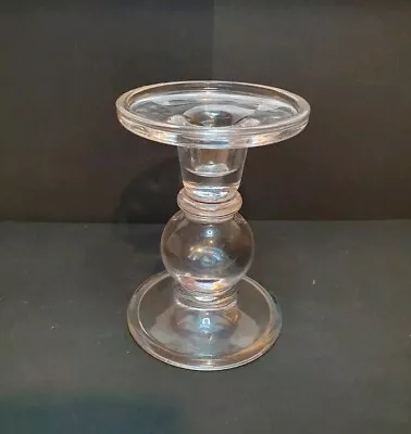 Buy Glass Candle Stick Holder 5  Tall Attractive Design • 16.99£