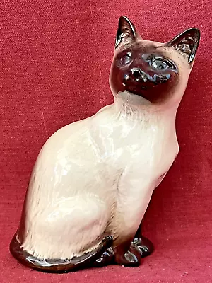 Buy VINTAGE BESWICK SEAL POINT SIAMESE CAT SITTING Model 1887 MINT/EXCELLENT • 11.99£