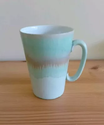 Buy Vintage Shelley Dripware Mug - Greens & Brown • 20£