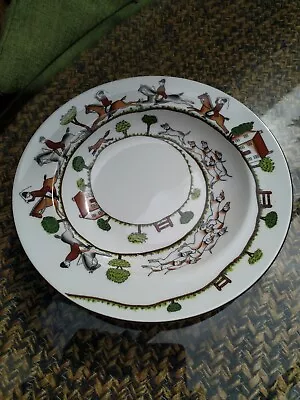 Buy Crown Staffordshire Soup Bowl Hunting Scene  PERFECT CONDITION • 9.99£