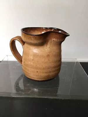 Buy Studio Pottery Jug From Cumbria Potteries. Light Sandy Colour. Height 3.5ins. • 8£
