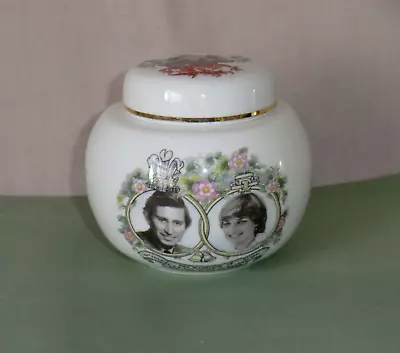 Buy Victoria China 1981 Royal Wedding Ginger Jar ( Princess Diana & Prince Charles ) • 5£