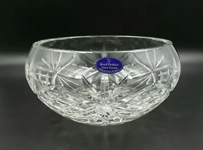 Buy Royal Doulton Finest Crystal Spring Prague Line Bowl 6''-New With Box • 27.90£