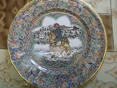 Buy Mason's Chaucer's Canterbury Pilgrims Collectors Plates - The Knight 1981 • 2.99£
