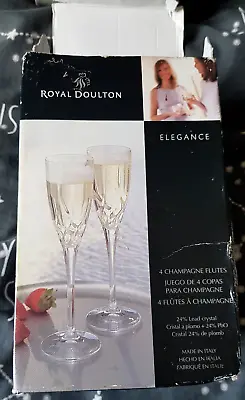 Buy Royal Doulton Elegance Champagne Flutes • 40£