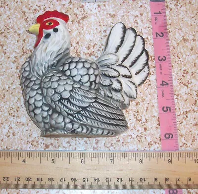 Buy VTG  50's Chicken Rooster Vintage Ceramic Wall Pocket Vase Decoration Ceramic • 13.03£