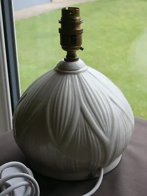 Buy Vintage Belleek China  LOTUS BLOSSOM  Lamp  - Stamped • 22.99£
