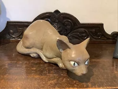 Buy Lladro - Life-size Siamese Cat - Model 2001 By Juan Huerta - Very Rare • 250£