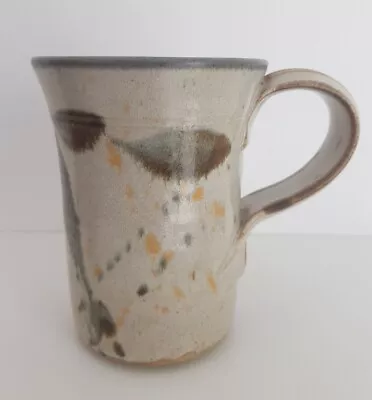 Buy Studio Pottery Art Design Coffee/Tea Mug Large -Impressed Makers Stamp SR Or SN • 11.99£