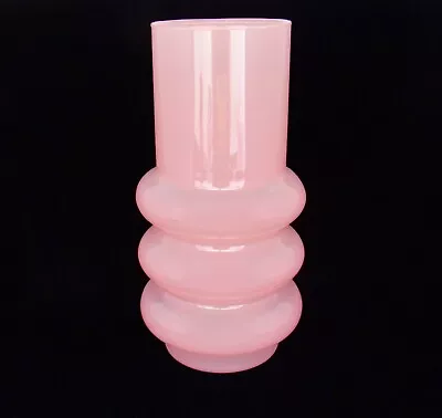 Buy Funky Art Glass Retro Looking Space Age Hoop Vase Scandinavian Style 27cm • 9.99£