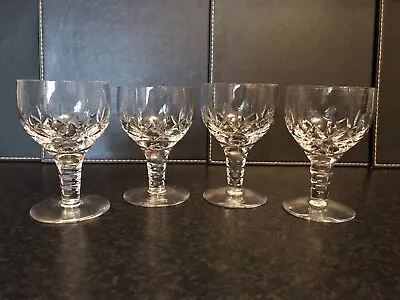 Buy Set Of 4 Vintage Stuart Crystal Wine Glasses New  • 13£