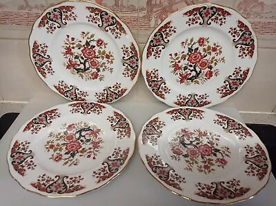 Buy 4 X Vintage Colclough Bone China Royale Pattern -  Side Plates 6.5” • 11.99£