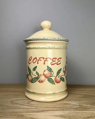 Buy Hornsea Pottery 'SEVILLE' Made In England 1990 Coffee Canister Pot Storage • 9.99£