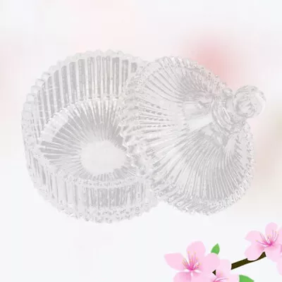 Buy  Crystal Jar Jewelry With Lid Candy Vertical Stripes European Style Cover • 13.65£