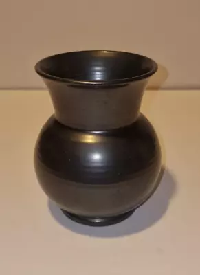 Buy Vintage Prinknash Pewter Effect Ceramic Vase • 10£