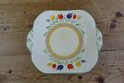 Buy 2 Vintage Decorative Cake Plates Royal Winton Grimwades Burley Ware Floral • 5£
