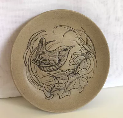 Buy Poole Pottery Stoneware Plate Jenny Wren Bird Retro Vintage Barbara Linley Adams • 4.95£