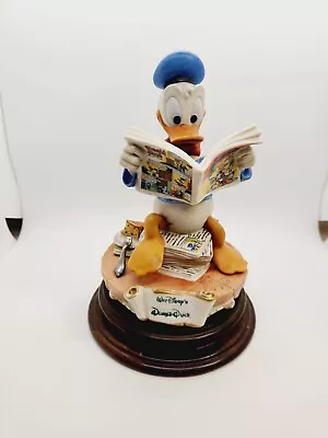 Buy Disney Donald Duck Reading Comic Limited Edition Capodimonte Figurine • 465.97£