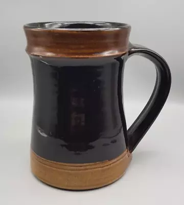 Buy Vintage Studio Crafted GUERNSEY Pottery Terracotta Tankard, Impressed On Base. • 15£