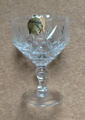 Buy Vintage Webb Corbett Lead Crystal Champagne Glass/Coupe 'Georgian' - Never Used • 8.25£
