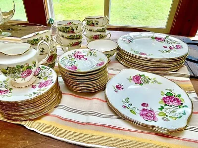 Buy Royal Albert Bone China Set,   Evening Rhapsody  1950’s England • 326.18£