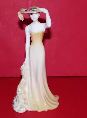 Buy COALPORT * Beautiful Bone China Lady Figurine * Lemon Dress * 5  (13cm) Tall * • 12.99£