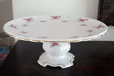 Buy Richmond – Bone China Footed Cake Stand “Rose Time” Pattern –1st Grade–Very Good • 19.99£