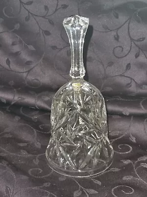 Buy Antique Cut Glass Bell And Clanger In Vgc. • 4£