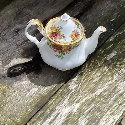 Buy Miniature Royal Albert Country Roses Teapot  • 15£