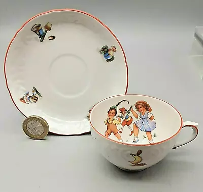 Buy Vintage  Schumann Bavaria Childs Nursery Ware Toy Porcelain Cup And Saucer • 10.99£