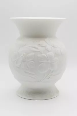 Buy Vintage Porcelain Vase By AK Kaiser Germany #0357 - White, Floral  • 18.75£