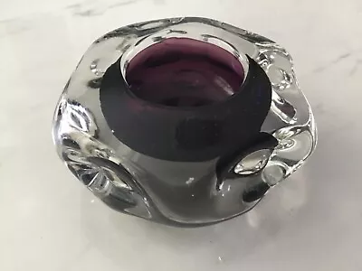 Buy Isle Of White Cased Glass - Tea Light - Paperweight • 15£