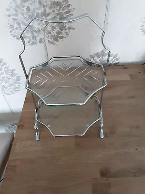 Buy Vintage Glass Cake Stand • 16.99£