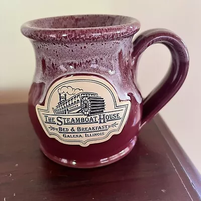 Buy Deneen Pottery Mug The Steamboat House Galena Illinois • 18.66£