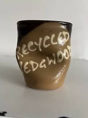 Buy Quirky Mug Studio Pottery Recycled Wedgewood Squashed Mug • 9.99£