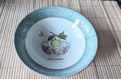 Buy Wedgwood Queens Ware Sarah's Garden Cereal, Soup Bowl Green Rim. Made In England • 12.99£