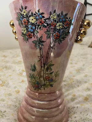 Buy ARTHUR WOOD  Royal Bradwell STAFFORDSHIRE Lustre Pottery Art Deco VASE • 10£