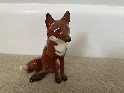 Buy Beautiful Beswick Fox Seated • 14.99£