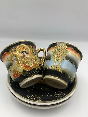 Buy Vintage Porcelian And Saucer, Chinese Handmade Mug,Fine Porcelian Cup, Handmade • 263.54£