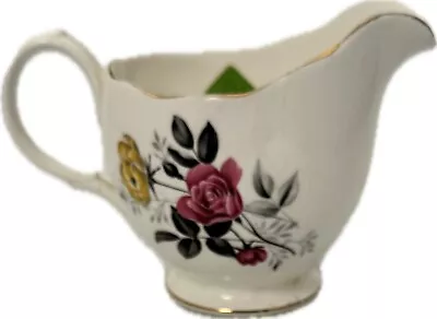 Buy Vintage, Royal Vale Ridgeway, Bone China, Milk Jug Creamer GA2012 #MCB • 6.85£