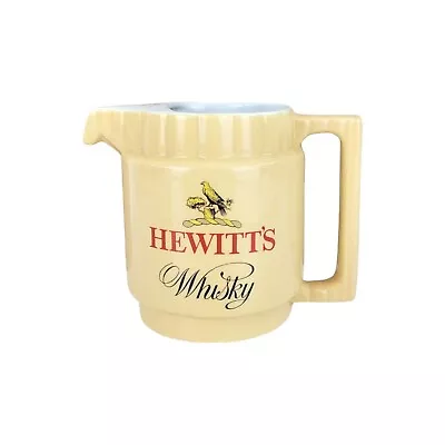 Buy Vintage Hewitt's Whisky Water Jug By Arklow Pottery - Made In Ireland (Hewitts) • 44.99£