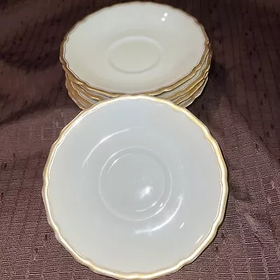 Buy 1 (0ne) Rare 1925 Vtg Thomas Bavaria Lafayette Multi Gold Band Trim Saucer • 13.89£