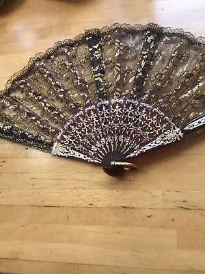 Buy Spanish Hand Fan BNIB • 6.50£