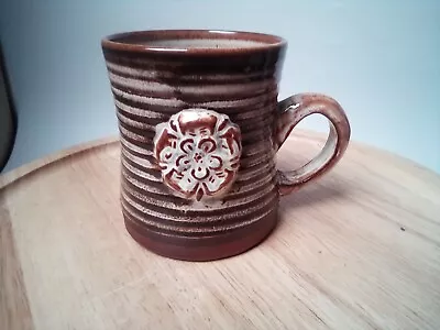 Buy York Rose Studio Pottery Hand Thrown Mug 9.5 Cm • 12£