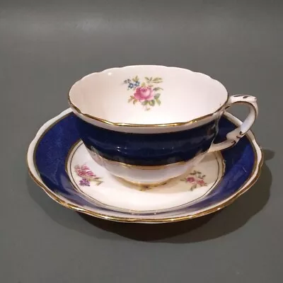 Buy Crown Staffordshire Bone China Tea Cup & Saucer • 14.95£