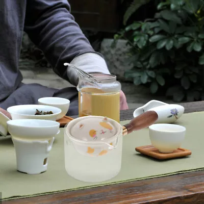 Buy Rotation Teapot With Side Handle Porcelain Tea Ware Tea Ceremony Supply • 19.65£