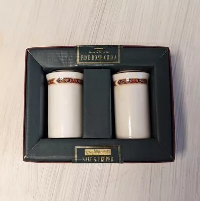 Buy Marks & Spencer Bone China Salt & Pepper Pots • 9.99£