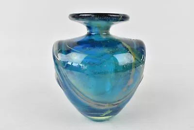 Buy Great Vintage Mdina Maltese Glass “Ear” Vase • 19.99£