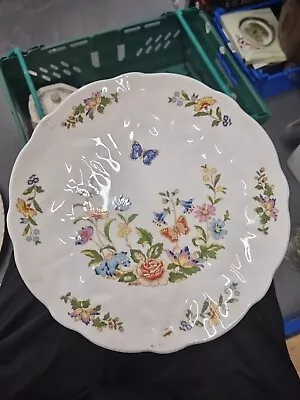 Buy Aynsley Cottage Garden Plate 10ins Diameter - Scalloped Edge • 3£