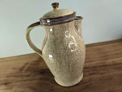 Buy Vintage Prinknash Hand Thrown Coffee Pot  Cream & Brown Gloucester Pottery • 15£